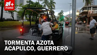 Activan Plan DN-III-E por tormenta en Acapulco, Guerrero