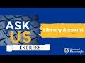 Logging into your Library Account - Express