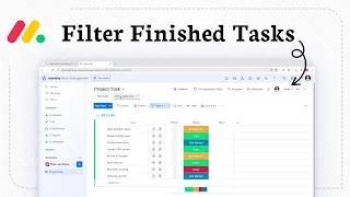 How to Hide Completed Tasks with Filters and Saved Views in monday.com