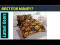 Feelyou Pumpkin Comforter Set Adorable Halloween Bedding