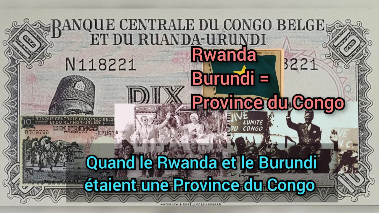 CONGO BELGE RWANDA-URUNDI