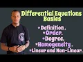 Differential Equations Introduction Differential Calculus Basics