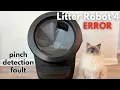 How to Fix Pinch Detection Fault on Litter Robot 4 ping pong yellow light