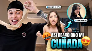 ASÍ REACCIONÓ MI CUÑADA A MI NUEVA CARA… 😳