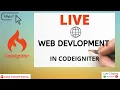 Project in Codeigniter FeedBack System Codeigniter Project Tutorial in Hindi PHP Project