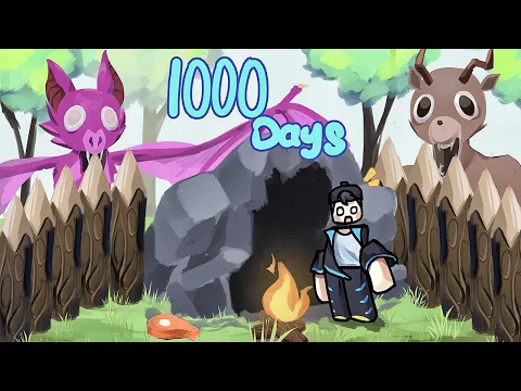 Video Thumbnail: REAL!! Survival 1000 Hari di Goa Kelelawar yang Ternyata OP 🔥🦇🍖 | 99 Nights in the Forest Indonesia