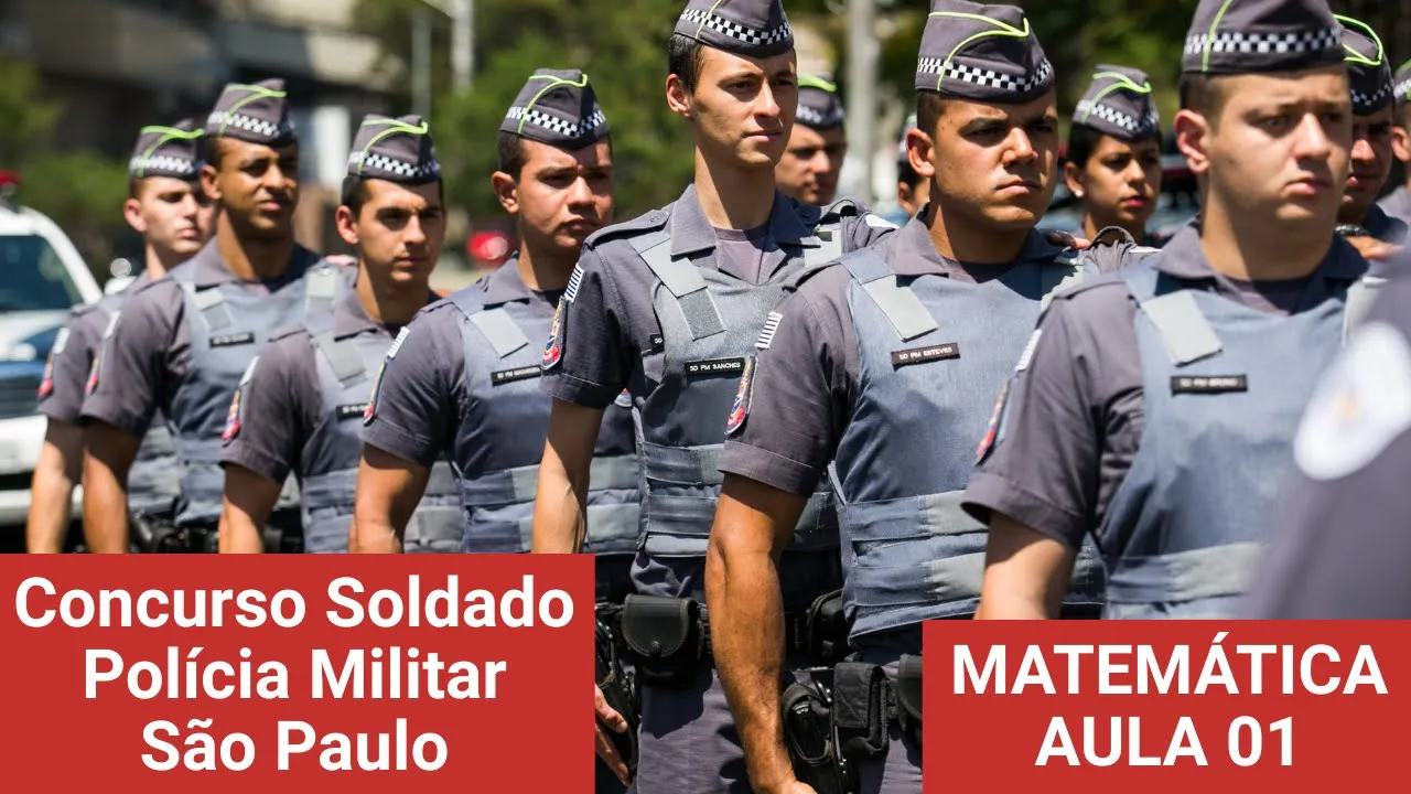Polícia Militar SP - Matemática - 1. Números inteiros: operações e propriedades / 11. Grandezas