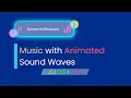 Awesome Sound Waves with Animations CSS And Javascript HTML