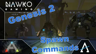 ARK Genesis 2 Spawn command - ALL Dinos