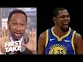 You ve got to be crazy to think anyone can surpass Kevin Durant - Stephen A First Take