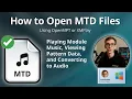 MTD Files How to Play OctaMED Tracker Music Modules