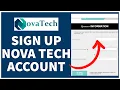 How to Sign Up Novatech fx Novatech Sign Up Tutorial