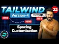 Tailwind CSS Tutorial Hindi Margin Padding and Spacing Customization