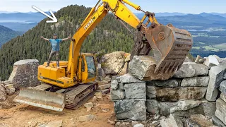 Building a Rock Cabin to Last 1,000 Years on My Mountain