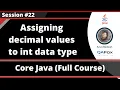 Core Java - Part 22