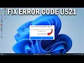 How To Fix Error Code U521 in Ticketmaster - Easy Fix
