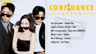 playlist full lyrics easy lyrics confidence queen kr ost part 1 6