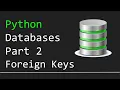 Databases Python with SQLite3 - Part 2