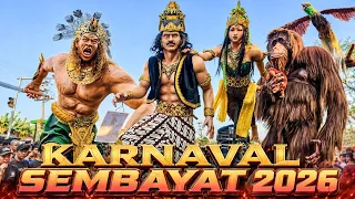 PAWAI OGOH OGOH SEMBAYAT 2026 ~ Peserta Sembayat Bamboo carnival Bikin Melongo 😱