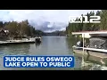 Judge rules Oswego Lake should be open to public