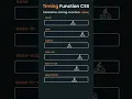 CSS Timing Functions Explained in 1 Minute Master CSS Animations