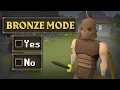 Bronzeman Mode Is It Time for New OSRS Game Modes