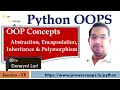 OOP Concepts Abstraction Encapsulation Inheritance and Polymorphism