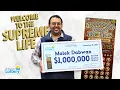 Lottery winner surprised with 1 million second-chance prize
