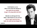 Vince Gill - I Still Believe in You | Lirik Terjemahan