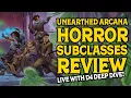 Unearthed Arcana Horror Subclasses Review with DnDDeepDive