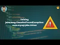 Solving java lang ClassNotFoundException com mysql jdbc Driver Error CodeWithRahul