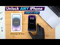 How To Unlock iPhone 14 Pro,  iPhone 13,  iPhone 12 , etc - Network, Passcode \u0026 Activation - Unlocks