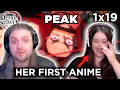 Download Lagu Most Beautiful Scene We’ve Ever Seen in Anime | Her FIRST Anime | Demon Slayer Season 1 Episode 19