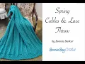 Spring Cables Lace Throw