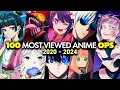 Download Lagu Top 100 Most Viewed Anime Openings of 2020 - 2024 Spring
