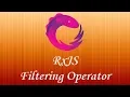 RxJS tutoriel Filtering Operators