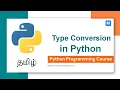 Python Programming in Tamil Type Conversion in Python Manojkumar C