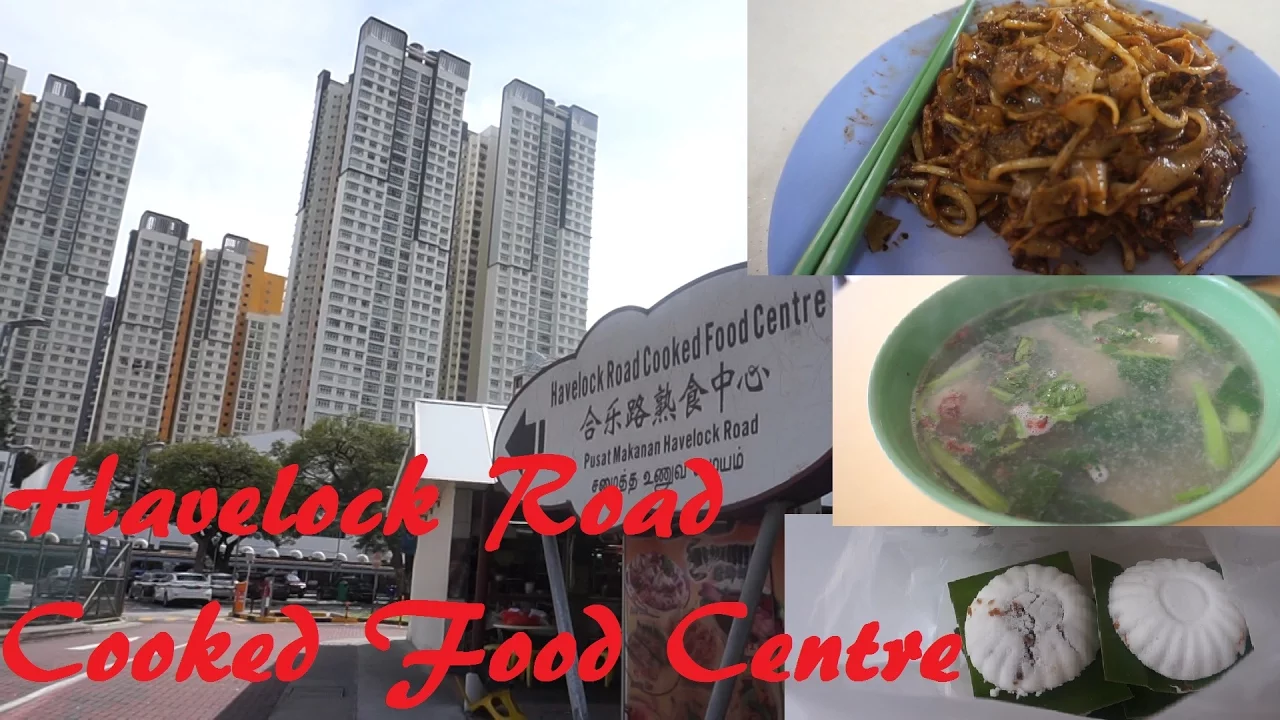 Havelock Road Cooked Food Centre. Yu Mei Mei Shi & Meng Kee Char Kway Teow