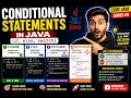 Conditional Statements in Java if else switch Explained Core Java