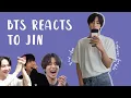 Lagu bts reacts to jin | 방탄소년단 석진 p13
