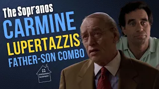 the carmine lupertazzis a unique father son combo thesopranos