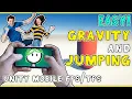 Make a MOBILE game in Unity - Adding GRAVITY and JUMPING Code