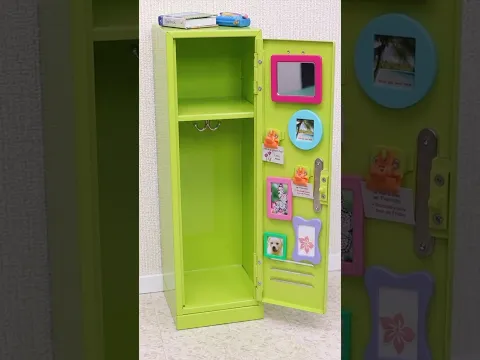 What's in my school locker? 🎒✨