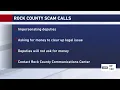 Rock County Sheriff s Office warns of scam callers posing as deputies