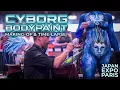 Making of a Cyborg Bodypainting Time-Lapse Slow-Mo Japan Expo Paris