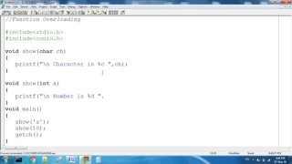 How to do Function Overloading In C