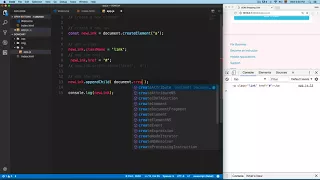 JavaScript Course Create new HTML Elements with JavaScript