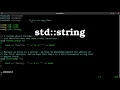 C std string