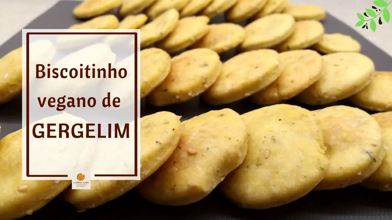 BISCOITO SEM LACTOSE GERGELIM