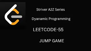 Jump Game LeetCode 55 Dynamic Programming Greedy Approach